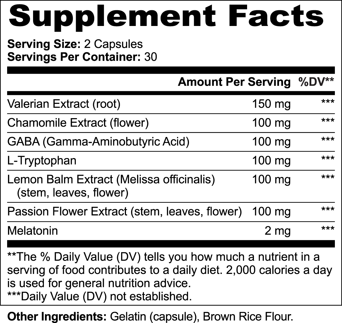 Reset Sleep Formula